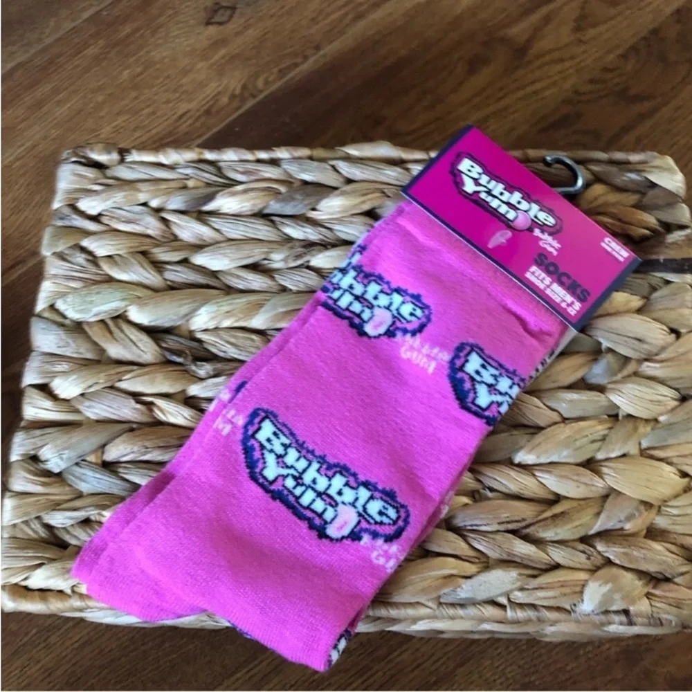 Bubble Yum food crew socks